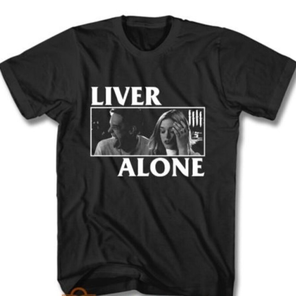 Liver Alone Halloween Punk T Shirt Retro Horror Graphic Fan Gift Retro Retro.